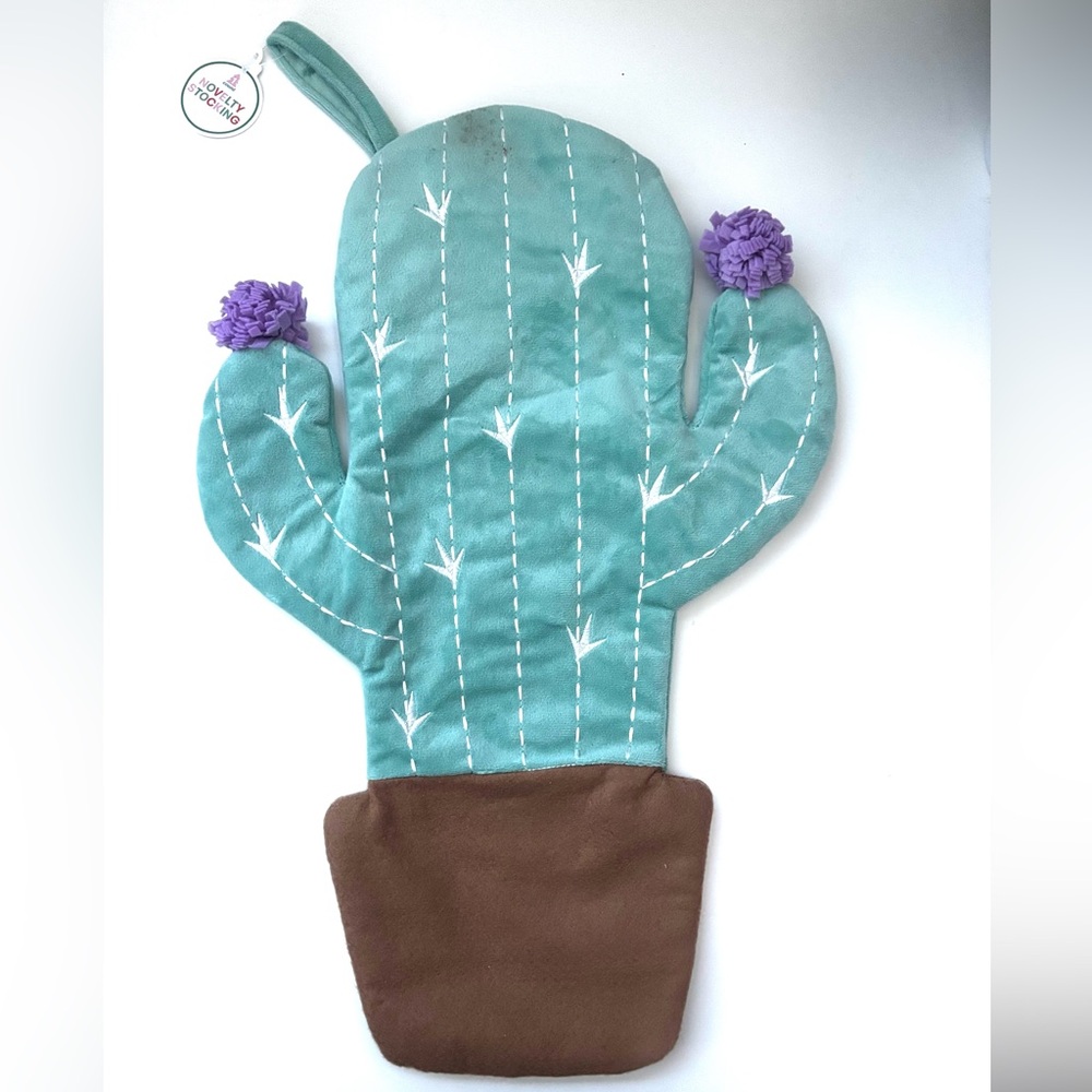 NWT Cactus Shaped Stocking